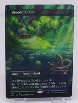 Magic the Gathering Unfinity #286 Breeding Pool - Image 3