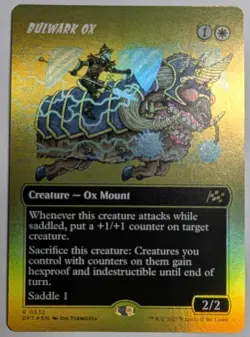 Bulwark Ox Borderless First-Place Foil x1 Aetherdrift Magic the Gathering LP/NM - Image 1