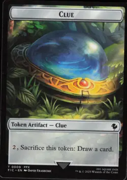 Clue // Treasure Double-Sided Token T Commander: FINAL FANTASY 9 // 23 NM - Image 1