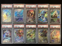 PSA 8 Pokemon Card 151 Game Japanese ART RARE 10 Card Set Bulk Holo AR - Image 1
