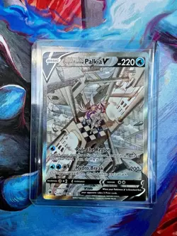 Pokemon Palkia V Origin Forme Mint 167/189 Full Art Special Illustration Rare - Image 1