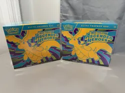 2x POKEMON TCG Ascended Heroes Elite Trainer Box - Factory Sealed ETB - In Hand - Image 1