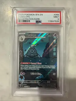Pokemon TCG Dusclops Illustration Rare Shrouded Fable 069/064 PSA 9 - Image 1