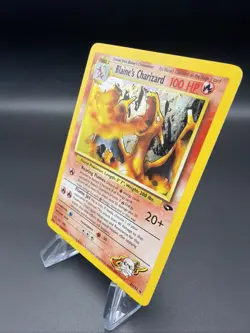 Blaine's Charizard - Holo - 2/132 Gym Challenge - Pokemon TCG - 2000 - Image 3