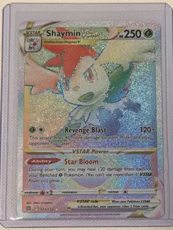 Pokemon TCG Shaymin VSTAR Rainbow Brilliant Stars 173/172 English NM-MINT - Image 1