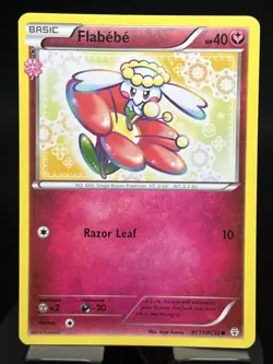 Pokemon TCG Flebebe RC17/RC32 Generations Radiant Collection Regular MP - Image 1