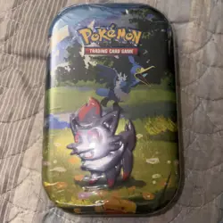 Pokemon Tcg Tin With 2 Booster Packs Of The New Mega Evolutions Ascended Heroes - Image 1