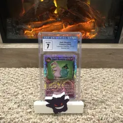 Pokemon TCG 2002 Dark Slowbro Reverse Holo Legendary Collection CGC 7 - Image 1