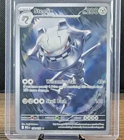 Pokemon Steelix 150/132 Illustration Rare Mega Evolutions MINT CONDITION - Image 1