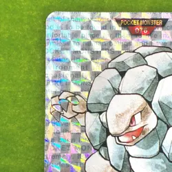 Golem 1996 Pokemon Carddass Monsters Collection Bandai Japanese Holo Kira Rare - Image 3