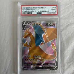 Pokemon Charizard V SWSH050 Sword & Shield Promo Holo PSA 9 - Pokemon TCG - Image 1