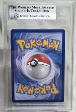 Pokemon TCG Celebi & Venusaur GX #SM167 Black Star Promo Tag Team Holo BGS 9 PSA - Image 2