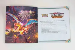 Pokemon TCG Obsidian Flames Player’s Guide Booklet Scarlet and Violet - Image 2