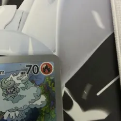 Pokemon Castform Sunny Form Illustration Rare Holo 195/191 Surging Sparks - Image 3