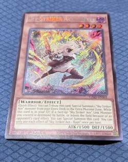 Sky Striker Ace - Raye (Alt Art) - L26D-ENS01, Secret, 1st Ed, NM - Yugioh x1 - Image 1