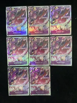 2025 One Piece TCG S-Chinese SR EB03-031 SR Vinsmoke Reiju Holo Lot*8 LU57 - Image 2