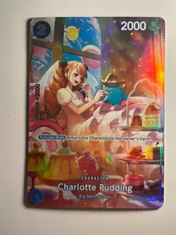 One Piece Charlotte Pudding SP English ST12-012 Royal Blood OP10 TCG CCG - Image 1