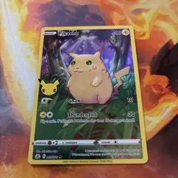 Pikachu 5/25 Pokemon Celebrations 25th Anniversary Set Full Art Card - Image 1