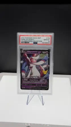 Dark Sylveon V SWSH134 SWSH: Sword & Shield Promo Cards PSA 10 Gem mint - Image 1