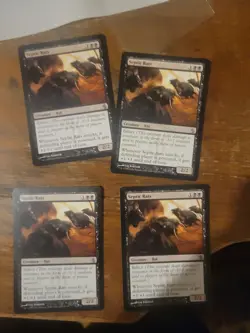 4x Septic Rats Mirrodin Besieged MTG Magic The Gathering Card Vintage Black - Image 1