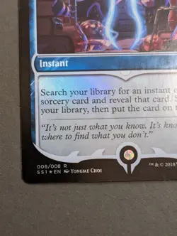 MTG Card - 1x Mystical Tutor - Signature Spellbook: Jace - NM/LP - Magic 006/008 - Image 3