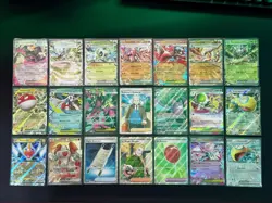 Pokemon TCG Full Art & EX 21 Card Lot NM English - Image 1