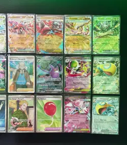 Pokemon TCG Full Art & EX 21 Card Lot NM English - Image 3