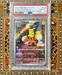 PSA 10 Detective Pikachu 098/SV-P Promo Pokemon Card Japanese - Image 1