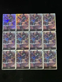 2025 One Piece S-Chinese Card Game EB01-046 SR Brook Holo Lot*12 LU57 - Image 1