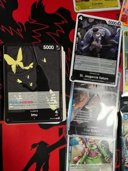 Used One Piece tcg Card Game Cards Collection Mixed Lot As Seen - Image 2