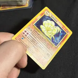 Vulnona 12/102 Base Set Holo Rare 1999 Pokemon TCG Card German Ninetales - Image 3