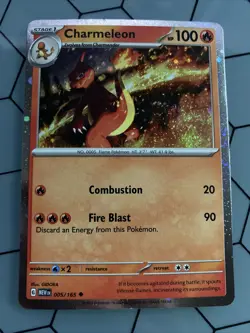 Charmeleon - (Cosmos Holo) 005/165 Sv: Scarlet & Violet Promo Cards Holo - Image 1