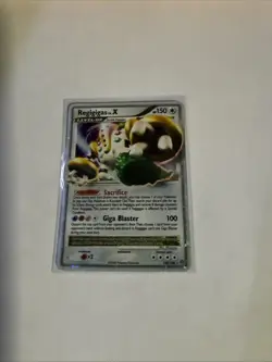 Pokemon TCG Stormfront Regigigas English Card Level x Holo 100/100 - Image 1
