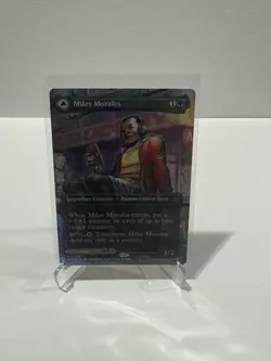 Miles Morales (0200) (Borderless) Marvel's Spider-Man Foil MTG - Image 3