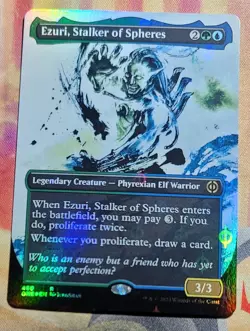 Ezuri, Stalker of Spheres (Step-and-Compleat) (Foil) MTG All Will Be One (NM) - Image 1