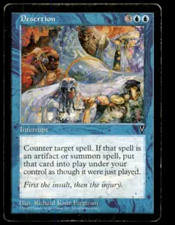 MTG Desertion LP Light Play Visions [3340] - Image 1