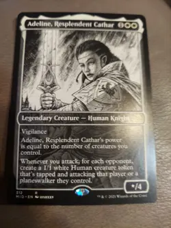 Adeline, Resplendent Cathar (Showcase) Innistrad: Midnight Hunt Regular - Image 1
