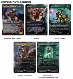 Secret Lair X Marvel Wolverine Foil *ORDER IN HAND* - Image 2