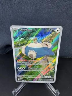 Pokemon TCG Snorlax 051 SV Scarlet & Violet 151 Promo Card LP - Image 1