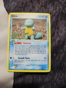 Ditto (Squirtle) 40/113 Delta Species Regular MP Pokemon TCG - Image 1
