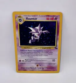 Pokemon Haunter 6/62 Fossil Holo 1999 - MP - Image 1