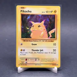 Pokemon TCG Pikachu 35/108 Cracked Ice Holo Deck Exclusive XY Evolutions - NM - Image 1