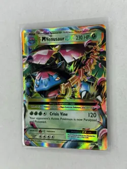 Pokemon TCG M Venusaur EX Ultra Rare Full Art Holo 2/108 Evolutions 2016 NM/M - Image 3