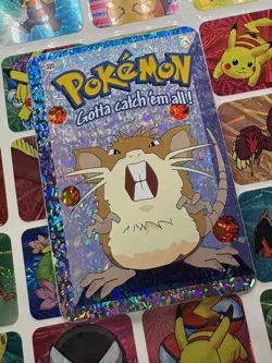 Pokemon 151 Vintage Pocket Monsters Vending HOLO Prism Sticker 2000 Nintendo - Image 1