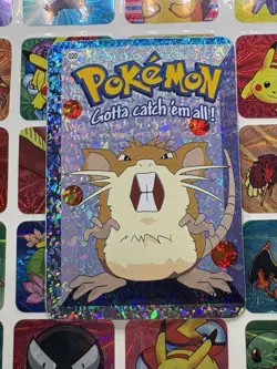 Pokemon 151 Vintage Pocket Monsters Vending HOLO Prism Sticker 2000 Nintendo - Image 2