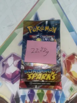 HEAVY! 22.58g Surging Sparks Pokemon TCG Booster Pack - Image 2