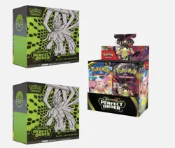 Perfect Order 2x Pokemon Center ETB & 1x Booster Box PRESALE - Image 1