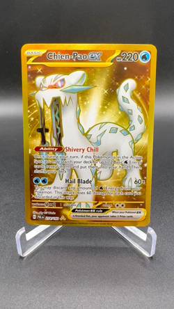 Pokemon TCG Chien-Pao ex - Holo SV02: Paldea Evolved 274/193 NM - Image 2