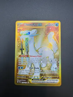 Pokemon TCG Chien-Pao ex - Holo SV02: Paldea Evolved 274/193 NM - Image 4