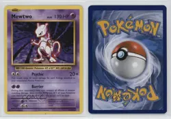 Mewtwo Holo Pokemon XY Evolutions 20th Anniversary #51 - Image 3
